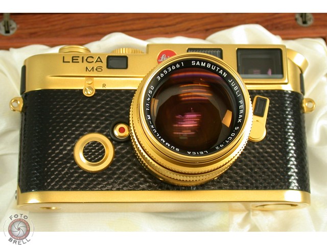 LEICA M6 Brunei Gold 1992 limited edition Nr. 350 of 350 